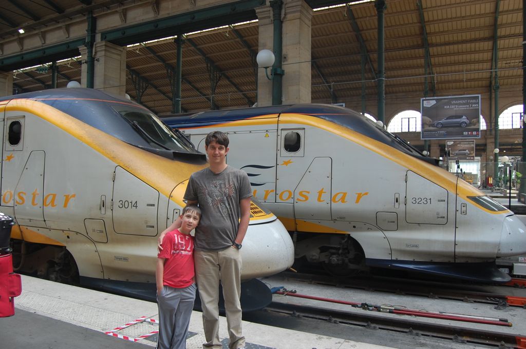 Henry and Matthew, St. Pancras, London