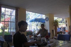 Breakfast in Meole Hall, Shrewsbury