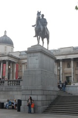 Suzanne and Henry, Trafalga Square, London